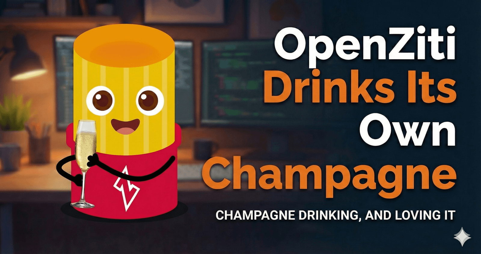 OpenZiti Drinks Its Own Champagne