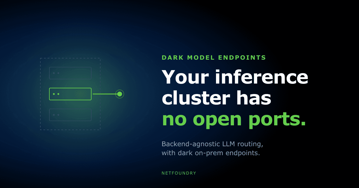 Dark Model Endpoints: Private LLM Meshes for Regulated Industries